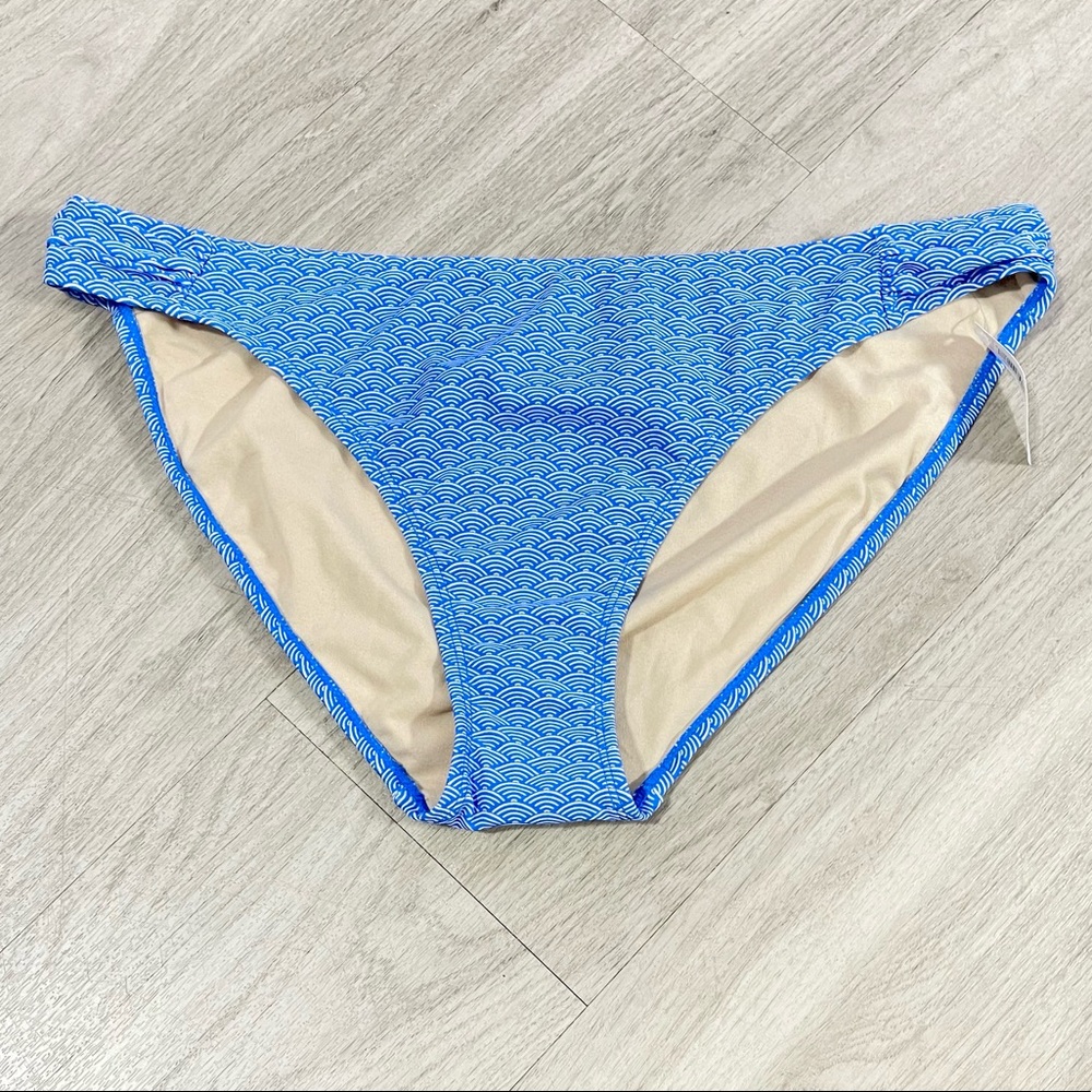 NWT! GAP BODY Blue Printed Bikini/Swimsuit Bottoms!